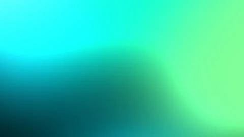 A vivid abstract gradient flows from cyan and teal into mint green, with a .. Ilustração Stock