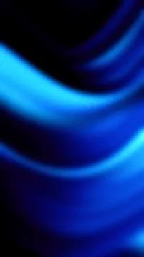 Vivid abstract gradient with smooth flowing waves of deep blue hues and a g.. Stock-Illustration