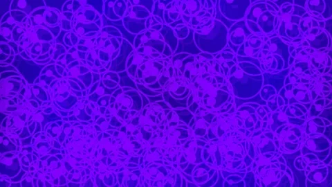 Vivid abstract purple liquid flow background texture pattern digital wave art Stock Footage 339341082