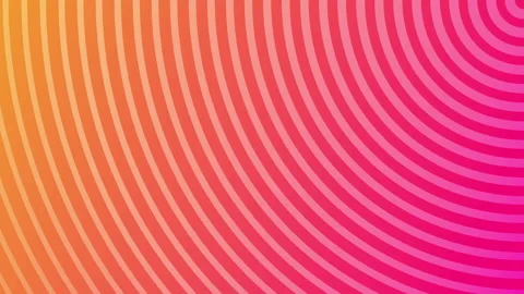 Vivid abstract wave pattern with vibrant pink orange gradient dynamic design Stock Footage 312991059