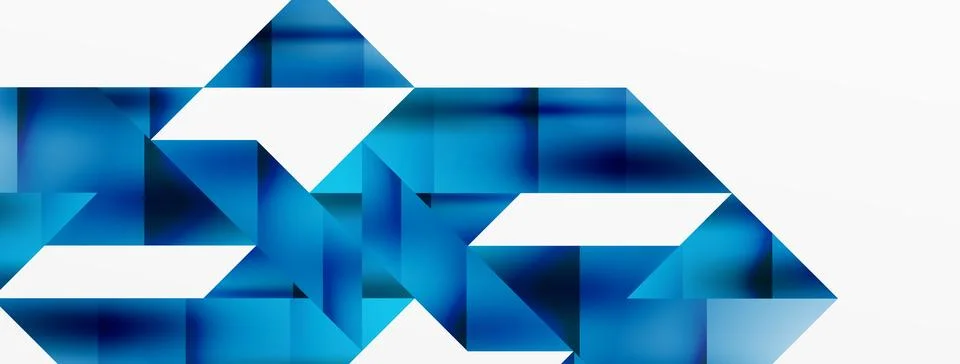 Vivid abstraction unfolds. Triangles in seamless harmony, composing dynamic 스톡 일러스트