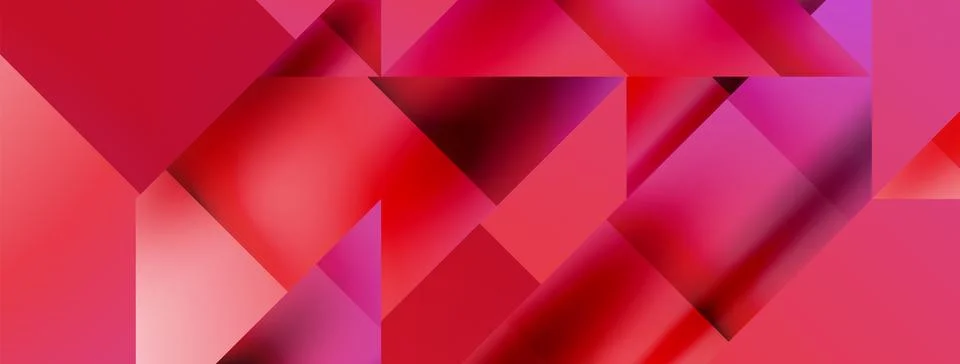 Vivid abstraction unfolds. Triangles in seamless harmony, composing dynamic 스톡 일러스트