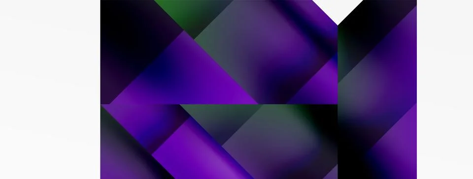 Vivid abstraction unfolds. Triangles in seamless harmony, composing dynamic Illustrazione stock