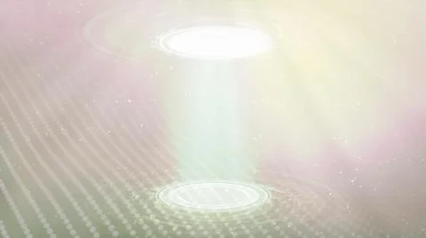 Vivid background of two ui or hud circles, it teleport concept 스톡 일러스트