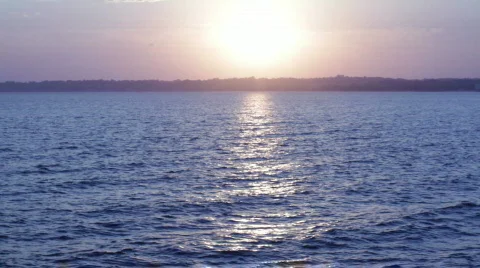 Vivid beach sunset Stock-Footage 864013