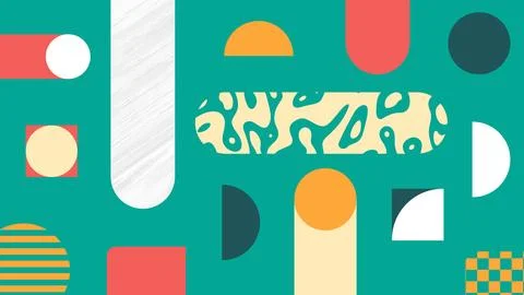 Vivid Blue Gradient Abstract Background Illustrazione stock