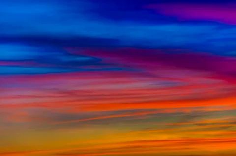 Vivid cloudscape Foto stock