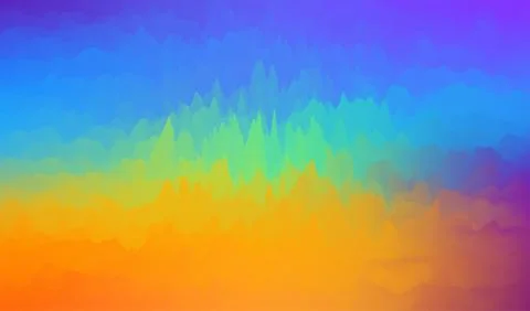 Vivid color abstract background dynamic texture graphics. Colorful wave Stock Illustration