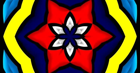 Vivid Color Pattern Seamless Loop Background Stock Footage 155911815