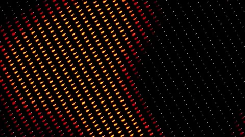 Vivid Digital Grid Network Loop - Tech Innovation Presentation Background 4K Stock Footage 347754355