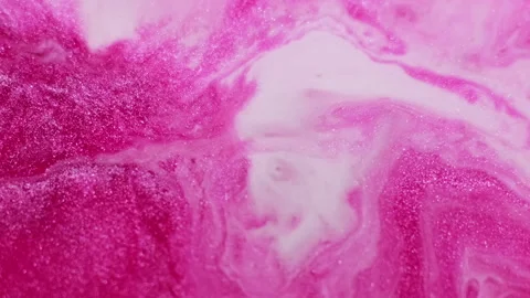 Vivid fluid ink background sparkling liquid flow Video stock 314494877
