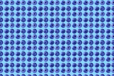 Vivid fruit pattern of fresh berries background Foto stock