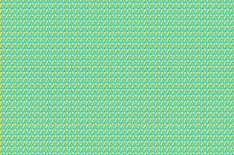 Vivid fruit pattern of fresh lemon on colourful background Stock Photos