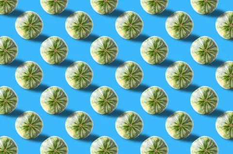 Vivid fruit pattern of fresh watermelon background Foto stock
