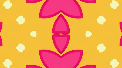 Vivid geometric patterns radiating vibrant colors for captivating visuals Stock-Footage 296218091