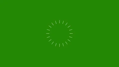 Vivid glowing circle explosion with cartoon-style line blasts. circle firew.. Stock Footage 310711533