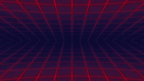 A vivid graphic featuring a grid pattern in red and dark blue, perfect for 스톡 동영상 318374846