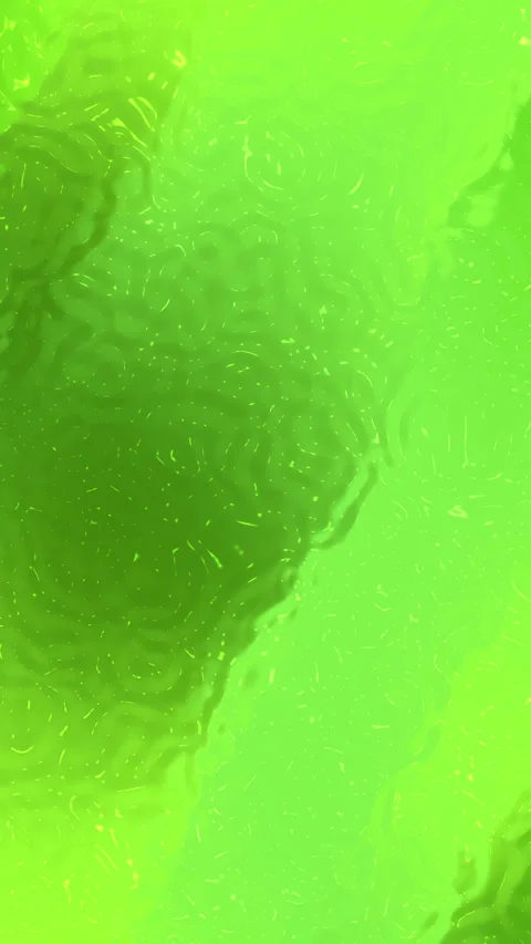 Vivid green abstract pattern with flowing shapes and dynamic textures Stock Footage 317865650