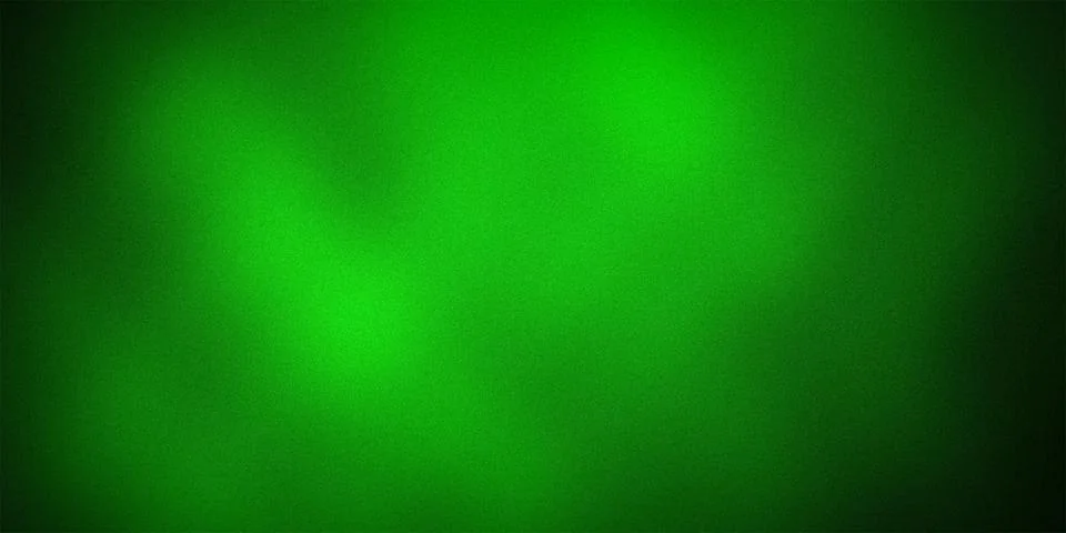 Vivid green gradient background with smooth transitions and a subtle glow, .. Stock-Illustration