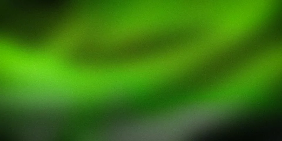Vivid green gradient background with soft transitions to darker shades, per.. Stock Illustration