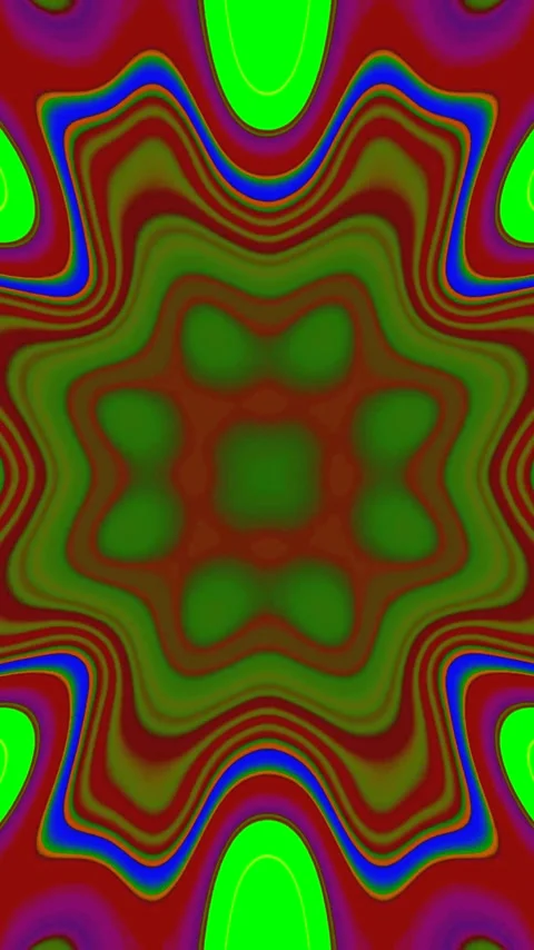 Vivid green tunnel video loop with seamless motion creating an engaging vis.. Stock Footage 321566644