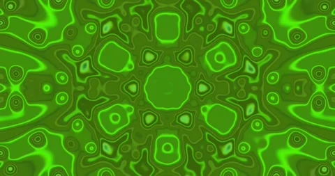 Vivid green tunnel visual loop with seamless animation for screensaver use Stock Footage 318789391
