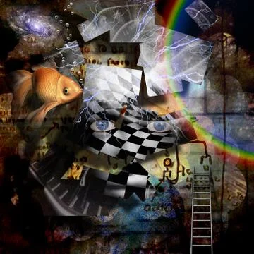 Vivid imagination Stock Illustration