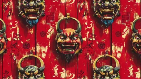 Vivid Knocker Horizontal Motion Stock Footage 306462343