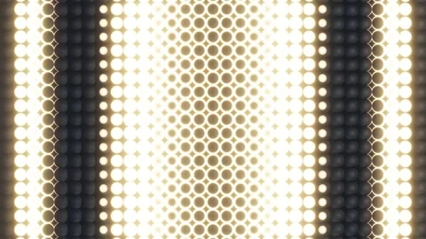 Vivid LED light panel pattern background with geometric arrangement and bright Stock Footage 277884136