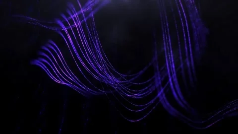 Vivid light patterns dance and swirl in an enchanting display Video stock 305244413