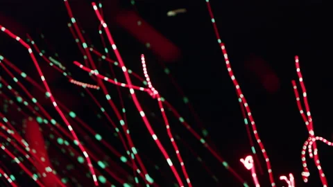 Vivid light streaks Stock Footage 132475765