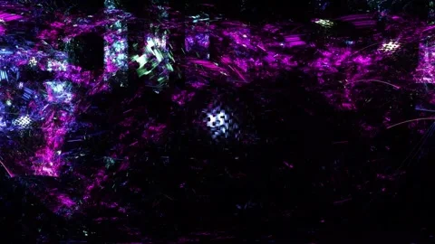 Vivid Magenta Digital Glitch Texture With Abstract Neon Distortion Stock Footage 346156516