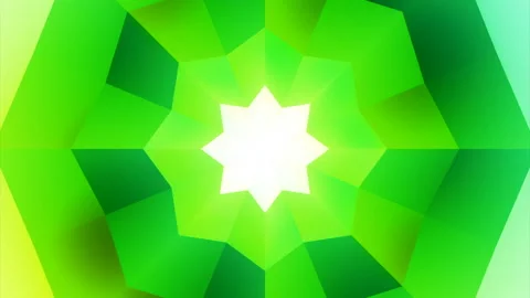 Vivid mandala background with geometrical elements. Design. Star changing shapes Stock Footage 268368056