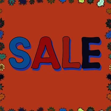 Vivid marble texture vector frames. Vector illustration. End of season sale. Wor Stockillustratie