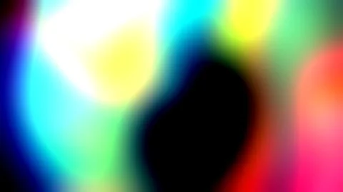 Vivid multi color psychedelic plasma fluid flow abstract background 4k 3840x Stock Illustration