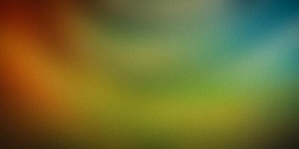 Vivid multicolor gradient blending orange, green, and blue hues. This abstr.. Stock-Illustration