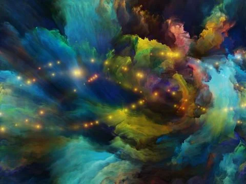 Vivid Paint Stockillustratie