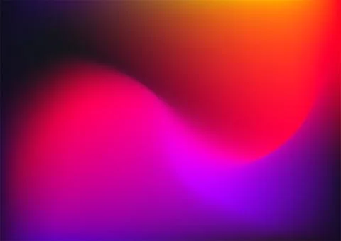 Vivid Pink Abstract Gradient Background, Vector Stock Illustration