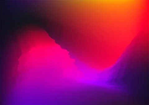 Vivid Pink Abstract Gradient Background, Vector Stock Illustration