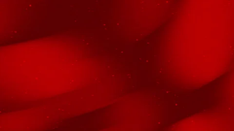 A vivid red abstract background with flowing gradients and sparkling particles Video stock 292059406