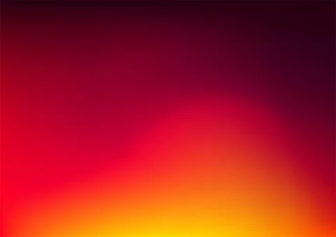 Vivid Red Abstract Gradient Background, Vector Stock Illustration