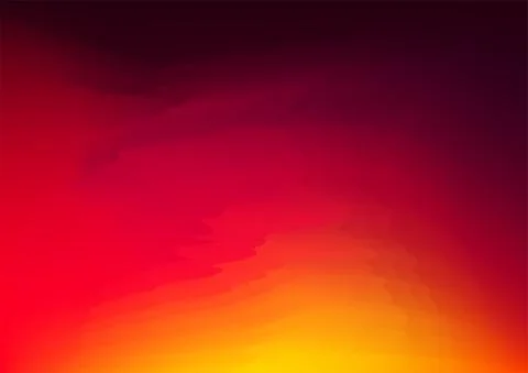 Vivid Red Abstract Gradient Background, Vector Stock Illustration