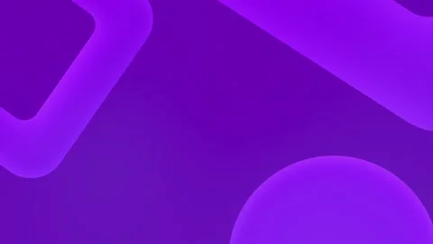 Vivid red abstract with soft curves and geometric shapes. Seamless loop Stock Footage 310143404