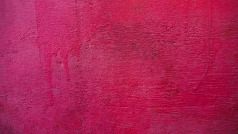 Vivid red cement wall background Foto stock