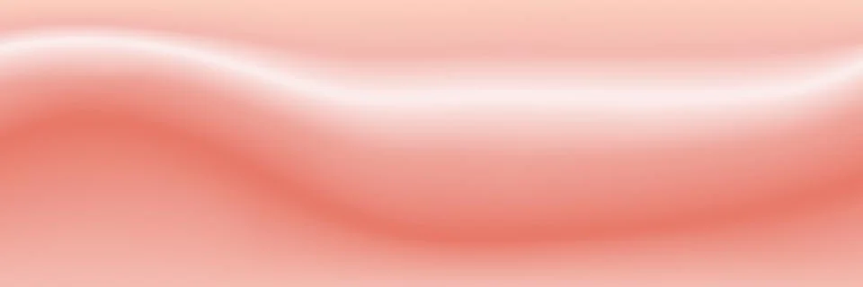 Vivid red gradient wavy background in rose gold with smooth coral candy flow. Stockillustratie