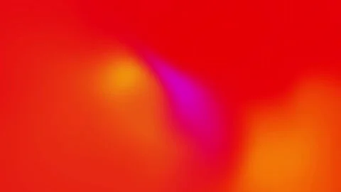 Vivid Red Orange Blurred Gradient Soft Liquid Morphing Loop 4K Stock Footage 345718980