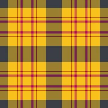 Vivid seamless pattern plaid, top vector tartan textile. Famous fabric back.. Stock Illustration