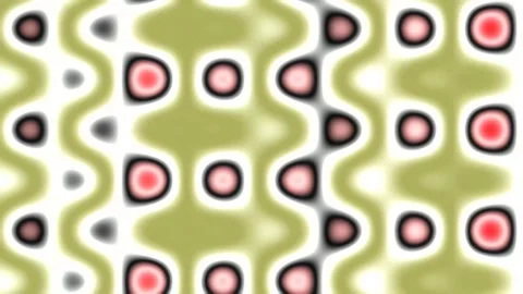 Vivid seamless wave pattern in deep red and brilliant white abstract backgrou Stock Footage 342208112