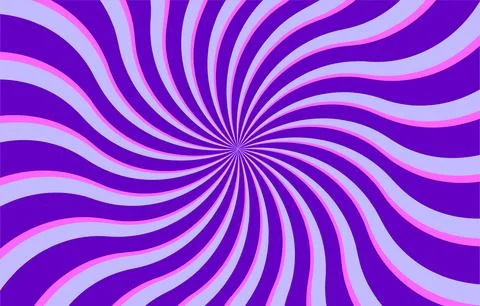 Vivid spiral background with swirling waves creating an optical, psychedeli.. Stock Illustration