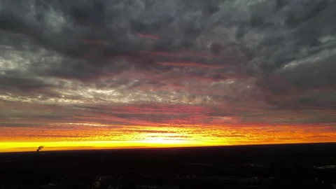 Vivid Sunset Timelapse Stock Footage 325135432